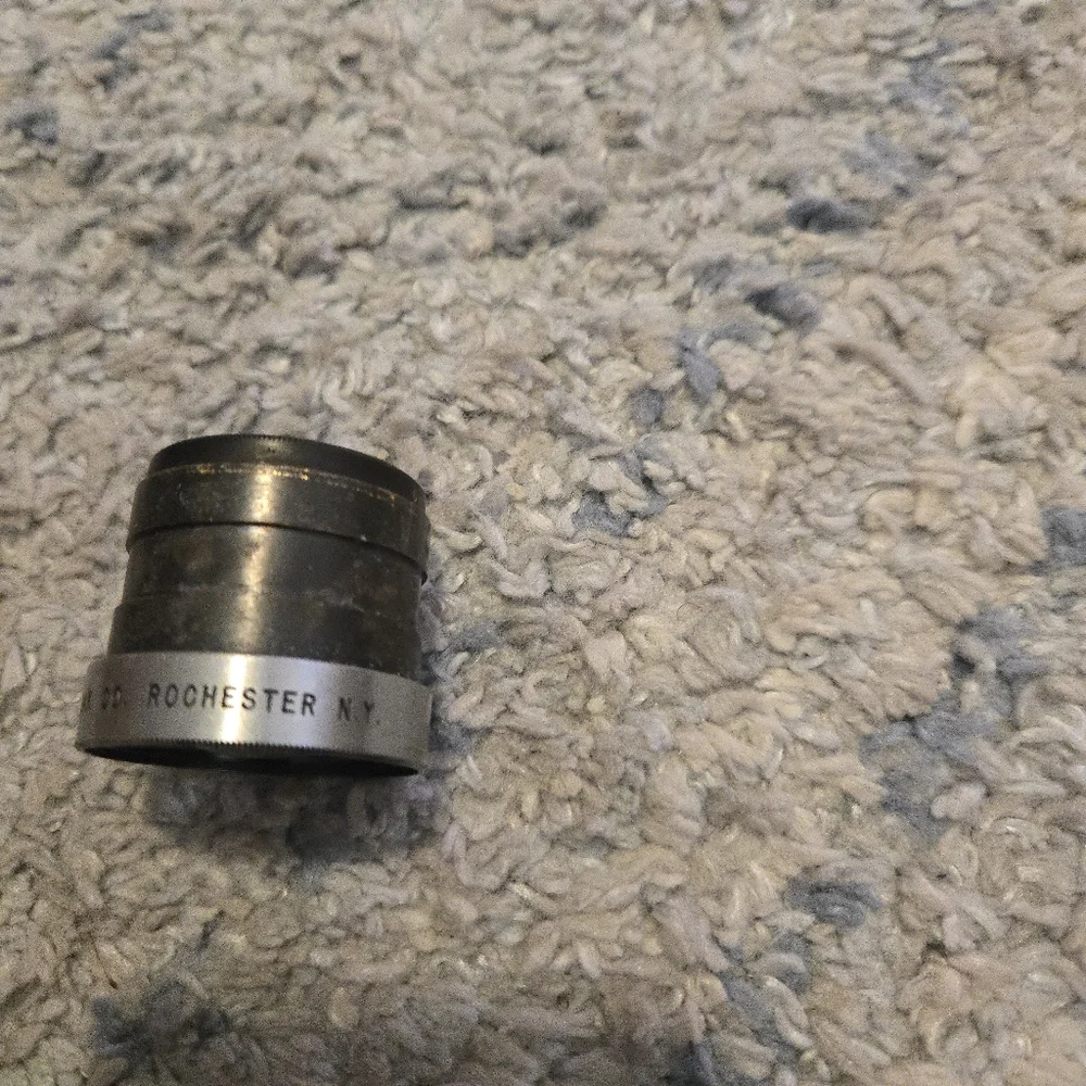 Vintage Kodak Ektar 105mm f/3.7 Lens - Rare Medium Format Glass